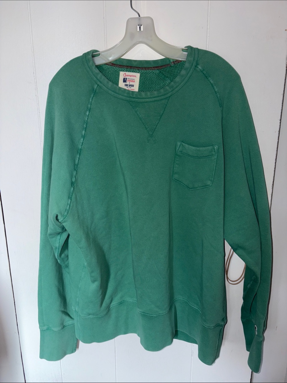 Champion x Todd Snyder Men’s Green Crewneck size XXL
